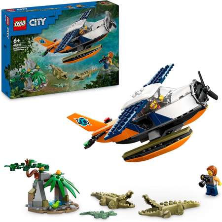 Конструктор LEGO City Водный самолет Исследователь джунглей 60425