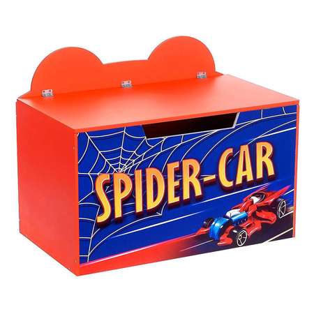 Сундук Zabiaka с крышкой Spider car красный