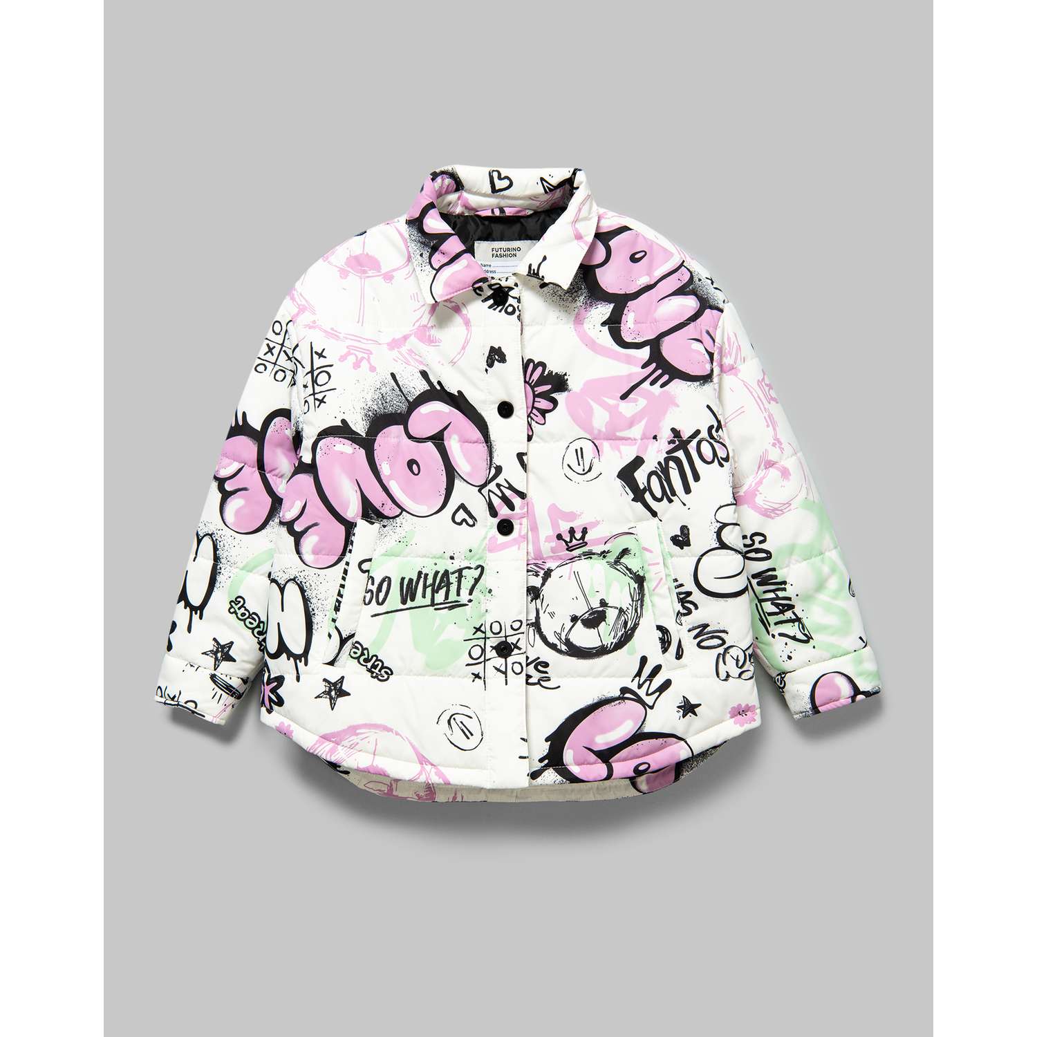 Куртка Futurino Fashion SP25FF-1GO03kg-43 - фото 2