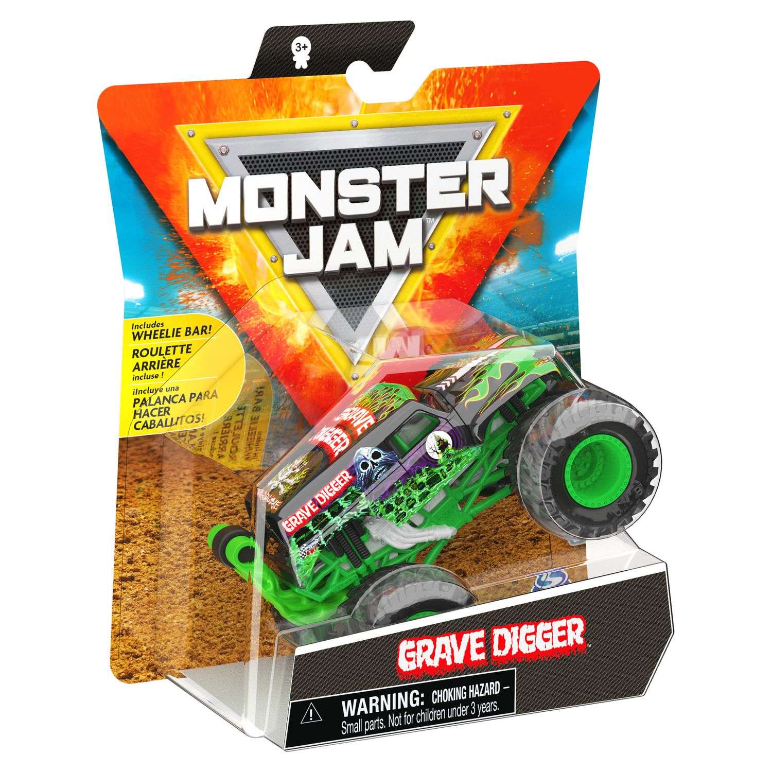 Автомобиль Monster Jam 1:64 6060871 - фото 3