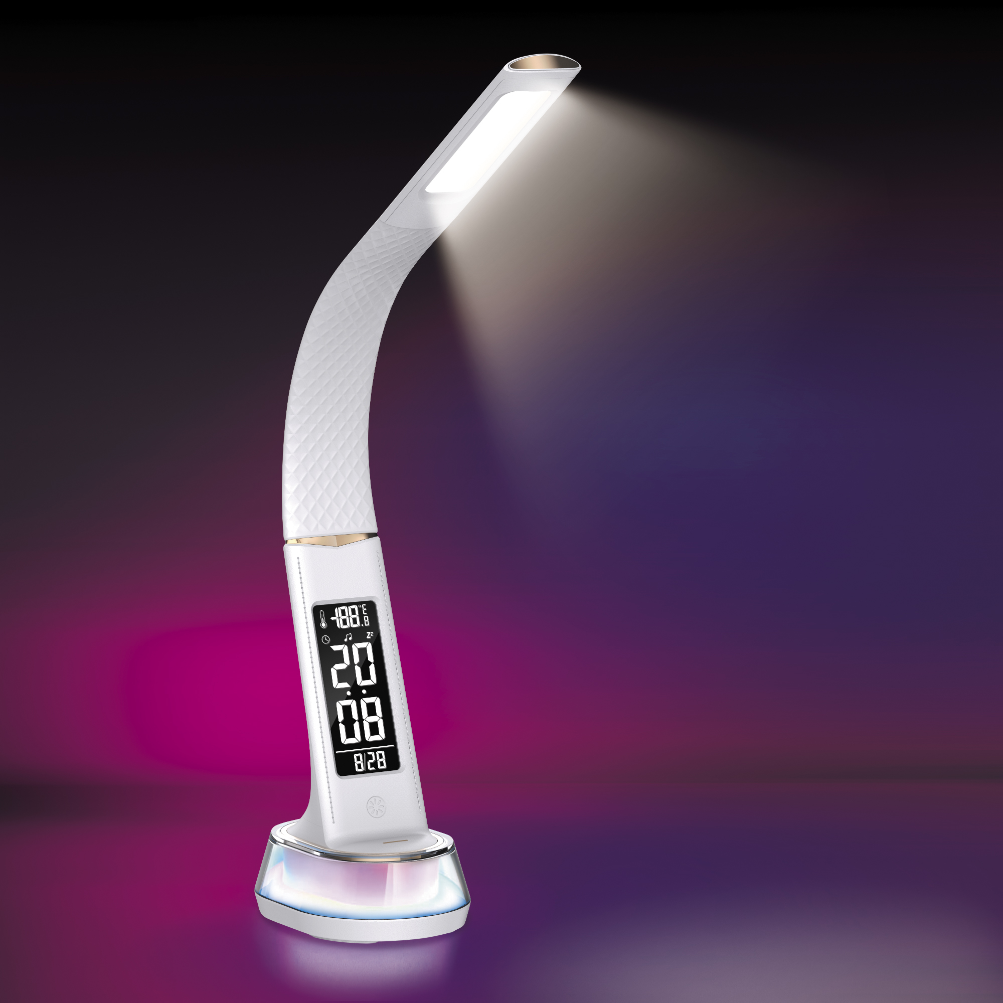 530-DL Светильник Dendy White Snake+RGB - фото 1