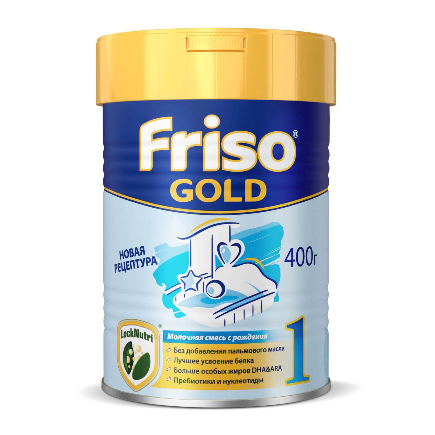Смесь Friso Gold 1 LockNutri 400г с 0месяцев - фото 1