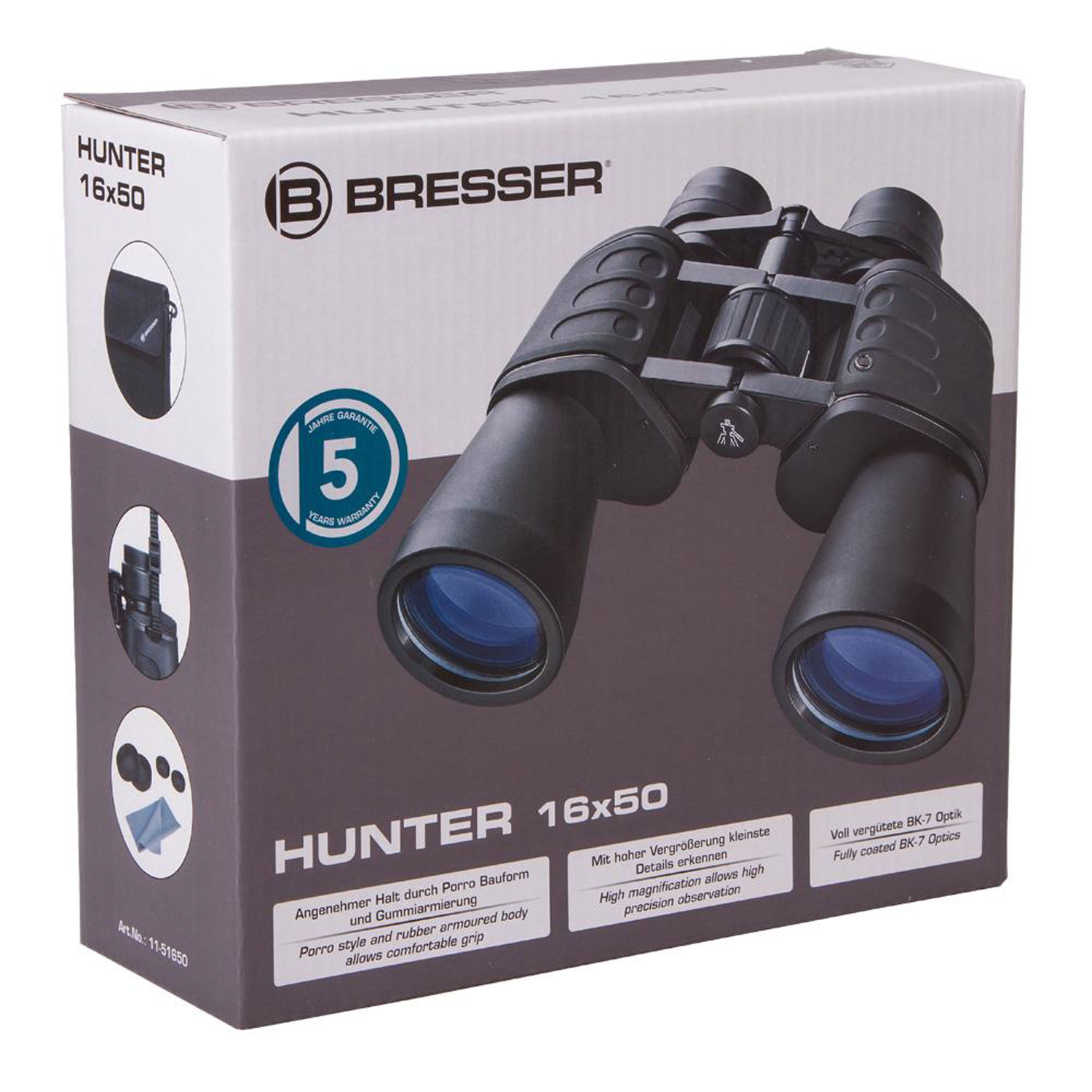 Бинокль Bresser Hunter 16x50 - фото 8