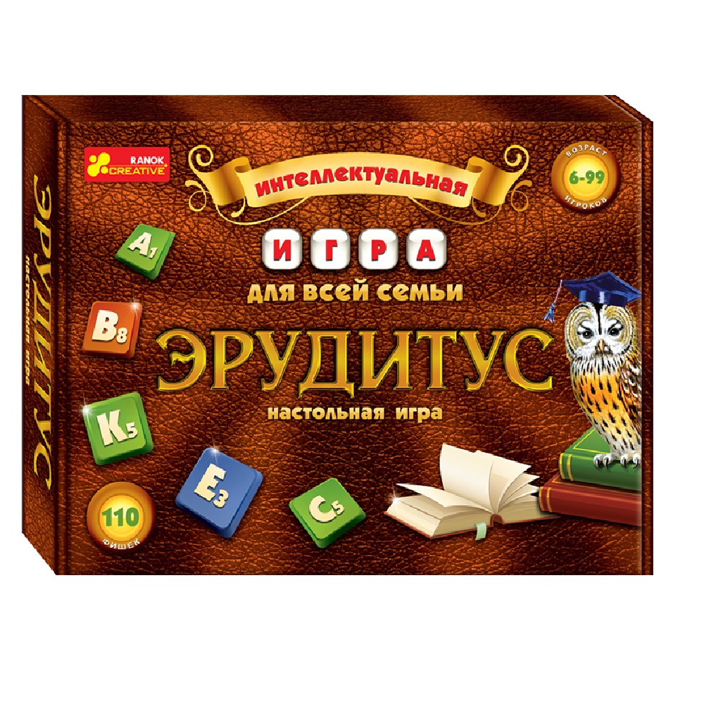 Настольная игра RANOK CREATIVE Эрудитус - фото 1