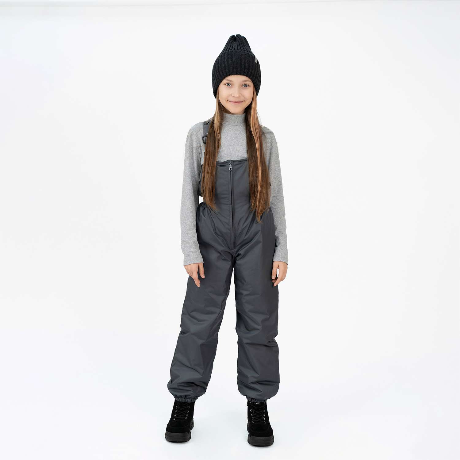 Полукомбинезон Arctic kids 60-012 серый - фото 13