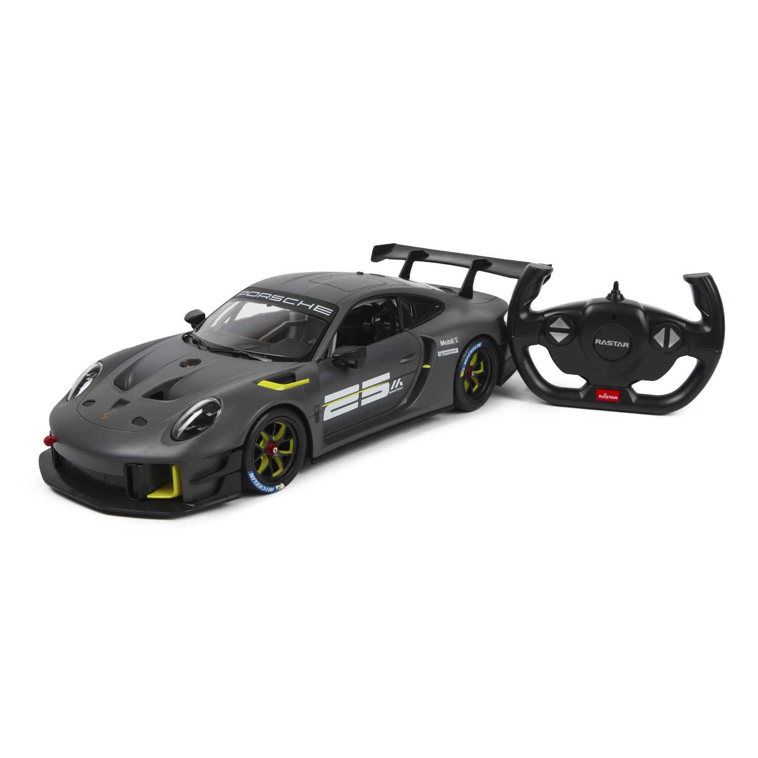 Машина Rastar РУ 1:14 Porsche 911 GT2 RS USB Серая 99560