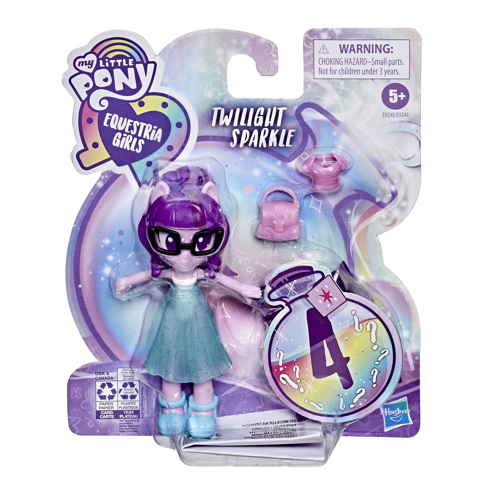 Набор игровой MLP Equestria Girls My Little Pony Твайлайт Спаркл с нарядом  E92485L0 купить по цене 299 ₽ в интернет-магазине Детский мир