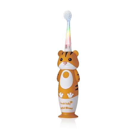 Зубная щетка электрическая Brush-Baby Sonic WildOnes звуковая Тигр 0-10 лет