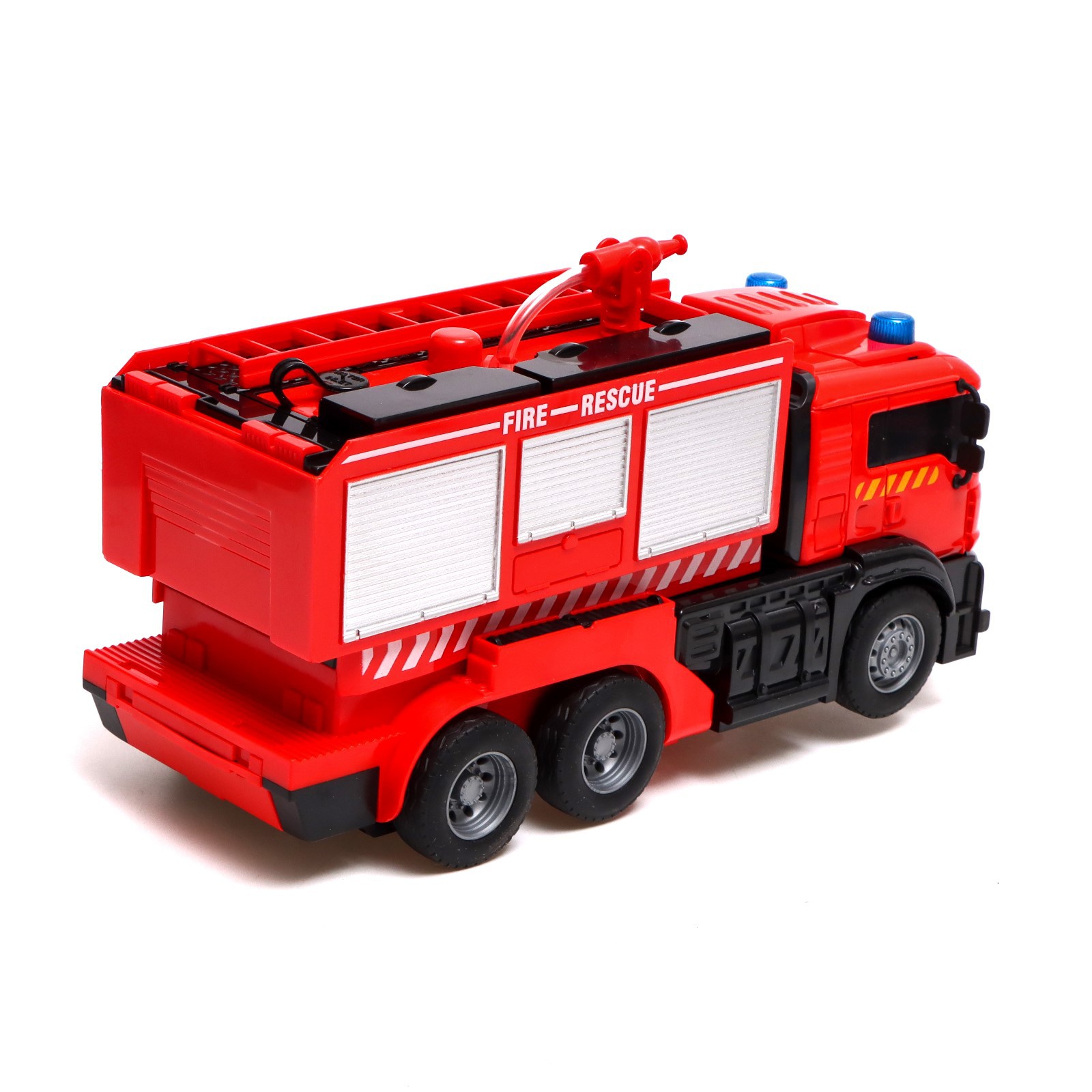 Робот Автоград радиоуправляемый «Пожарная машина» трансформируется световые и звуковые эффекты - фото 4