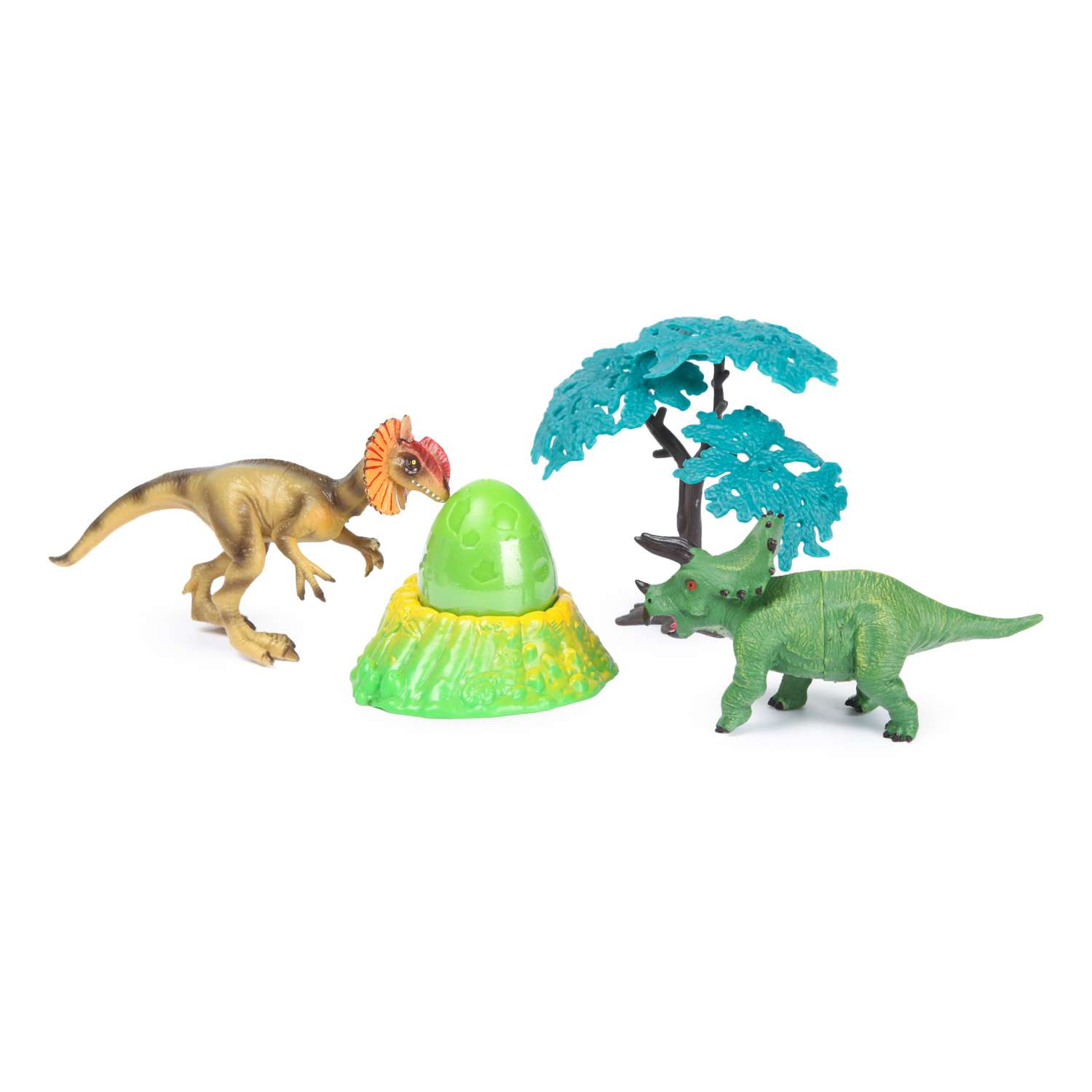 Набор фигурок Attivio динозавры 2шт с аксессуарами OTG0936361 - фото 1