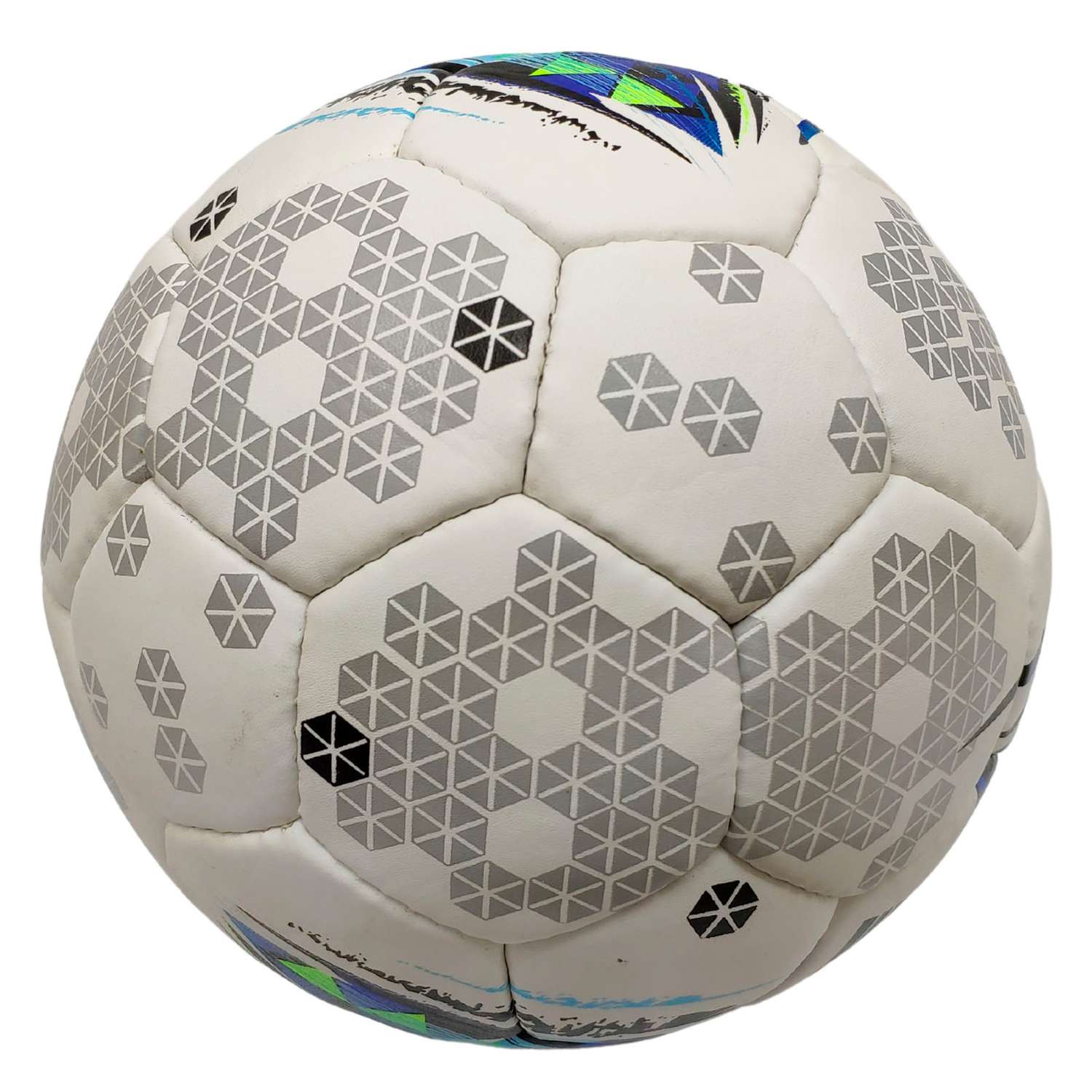 Мяч футбольный InGame FLYER бело-синий IFB-105 - фото 3
