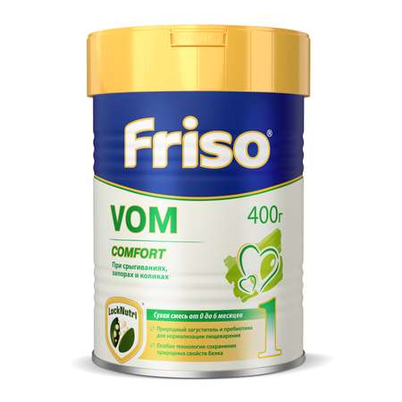 Смесь Friso Вом 1 Комфорт 400г с 0месяцев