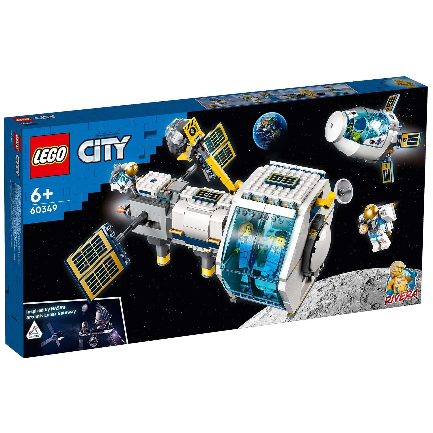 Конструктор LEGO City Lunar Space Station Лунная космическая станция - фото 5