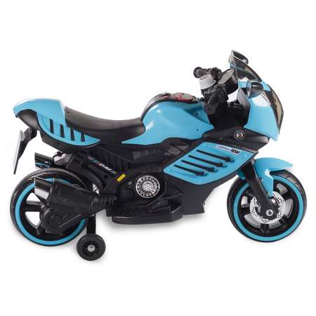 Мотоцикл BABY STYLE на аккумуляторе синий со светом