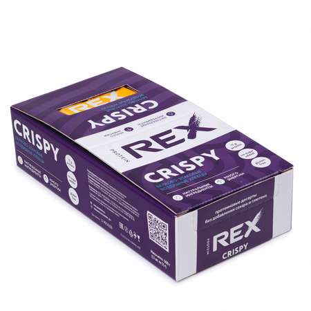 Протеиновое печенье ProteinRex Crispy банановый трайфл 12шт