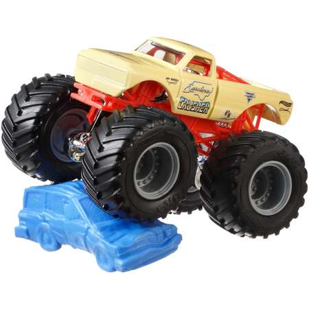 Машина Hot Wheels Monster Jam 1:64 Flashback Каролина Крашер FLX19