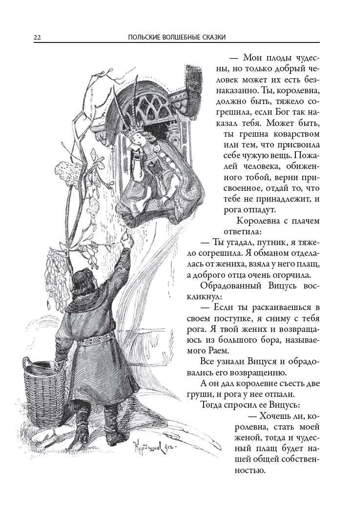 Книга СЗКЭО БМЛ Польские волшебные сказки - фото 11