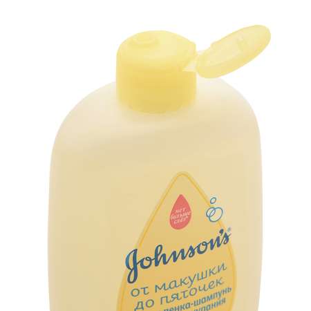 Пенка-шампунь Johnson's 300мл 6080900
