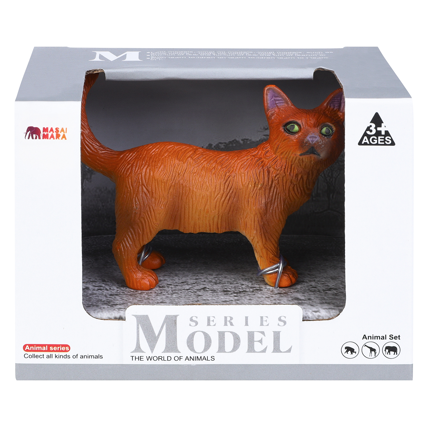 Игрушка фигурка Masai Mara Кошка на ферме MM212-201 - фото 6