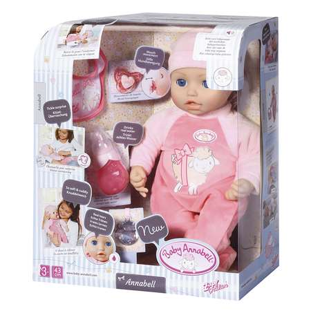 Кукла Zapf Creation Baby Anabelle многофункциональная 702-628