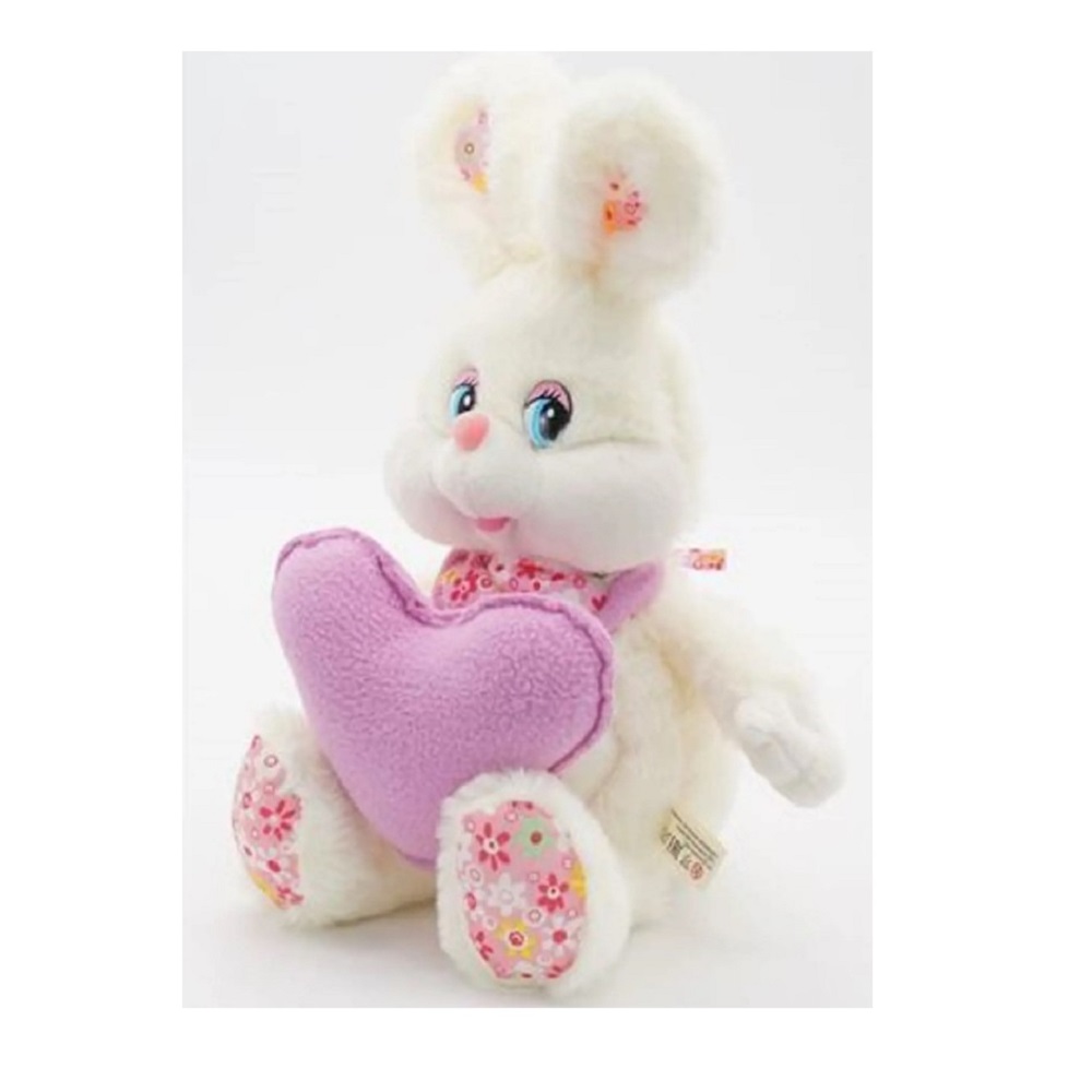 Мягкая игрушка UNAKY Кролик Сезар с сердцем 20 см - фото 2