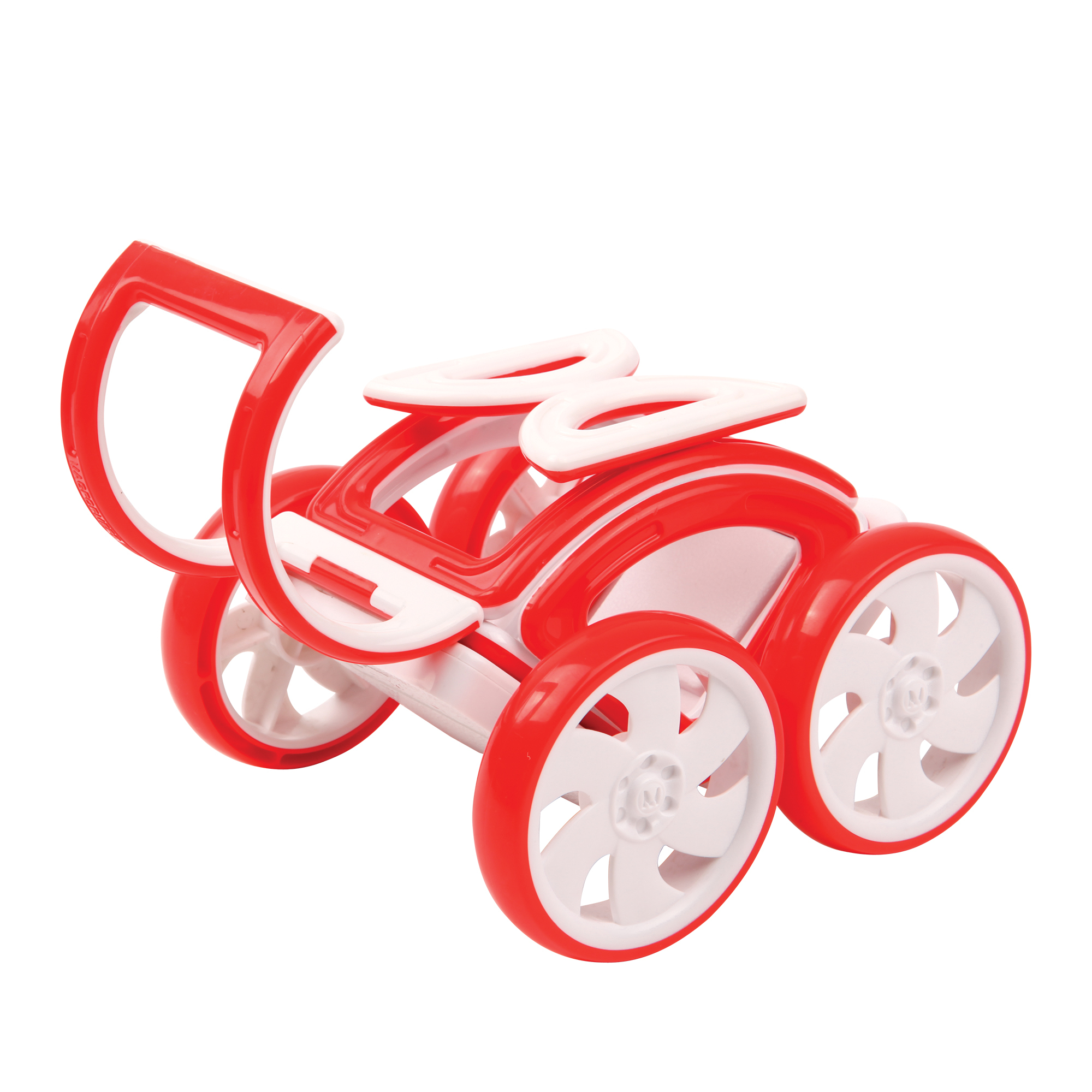 Магнитный конструктор Magformers My First Buggy 14-Red - фото 6