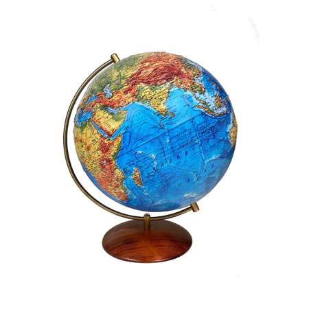 Глобус Globen Земли Интерактивный рельефный 32 см с подсветкой от провода USB VR очки