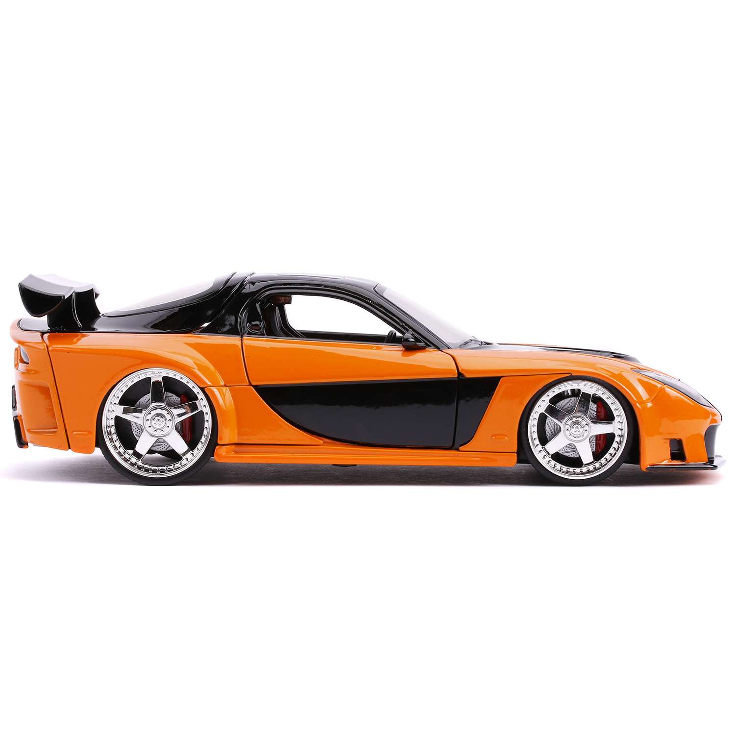 Машина Jada Fast and Furious 1:24 Mazda RX-7 Hans Оранжевая 30732 30732 - фото 5