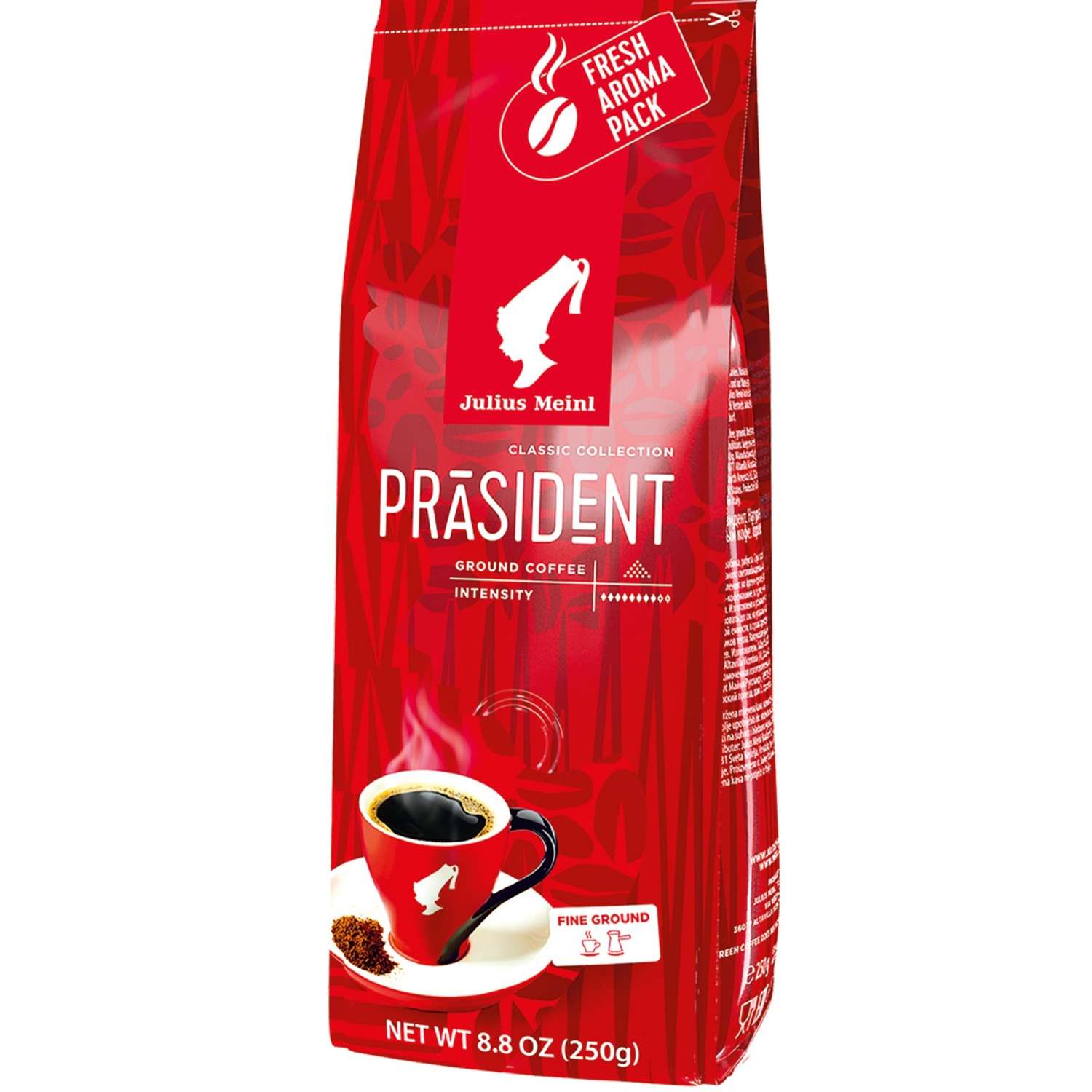 Кофе молотый Julius Meinl Президент Prasident 250 г - фото 2