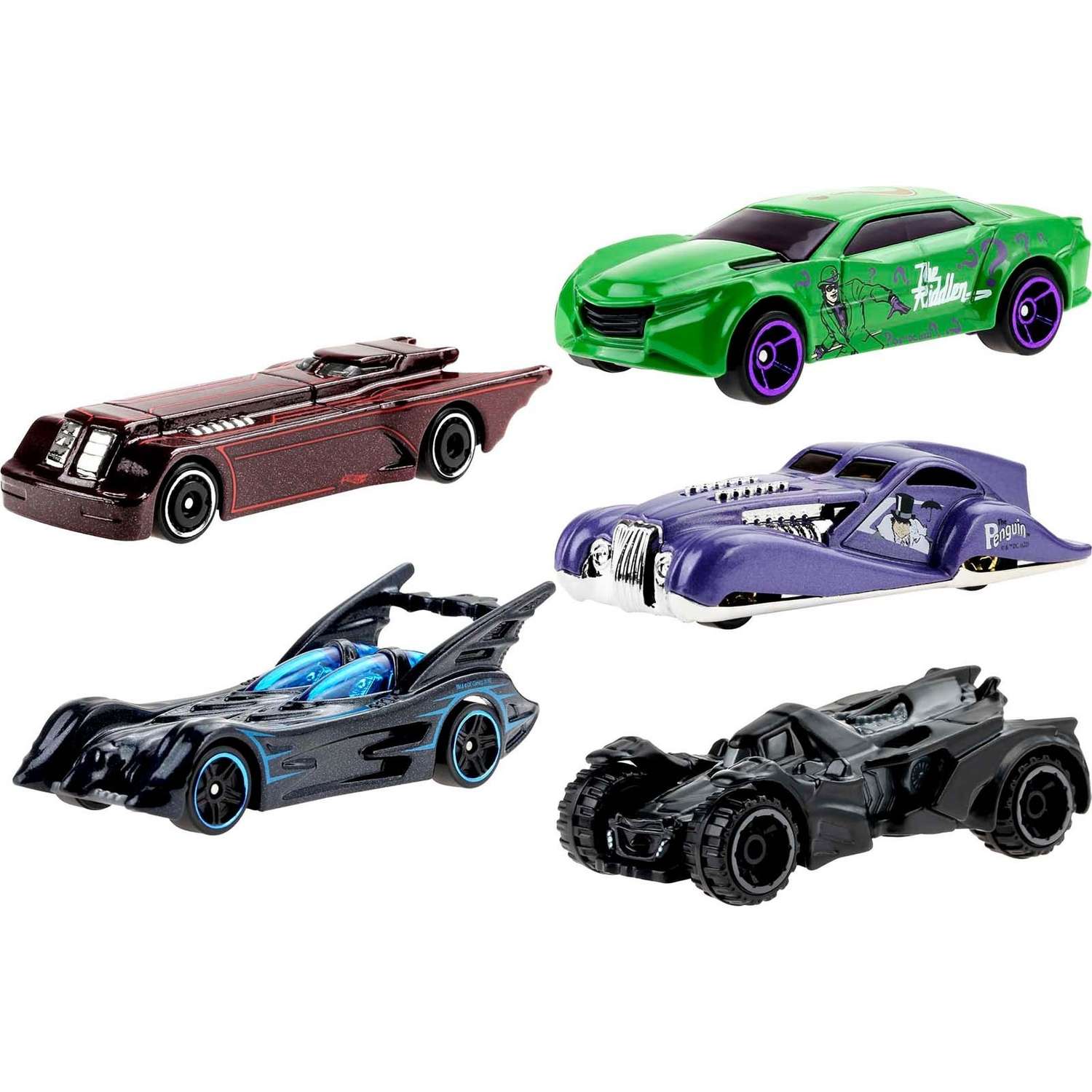 Машинка Hot Wheels 1:64 Batman Themed в ассортименте HDG89 HDG89 - фото 1