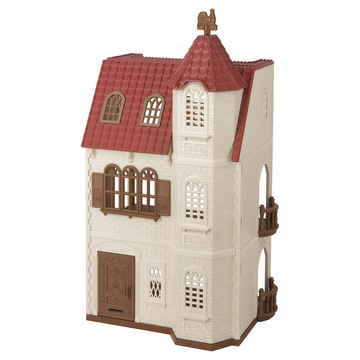 Набор Sylvanian Families Трехэтажный дом с флюгером 5400 купить по цене  7999 ₽ в интернет-магазине Детский мир