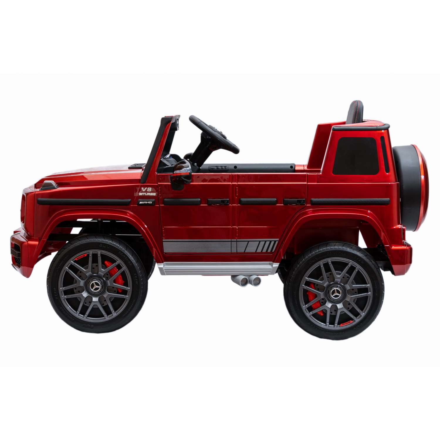 Электромобиль TOYLAND Джип Mercedes Benz G 63 Big BBH-0003 бордо - фото 5