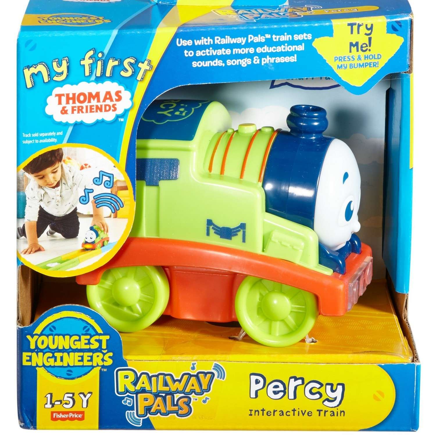 Игрушка развивающая Thomas & Friends Мой первый паровози FKC48 FKC46 - фото 5