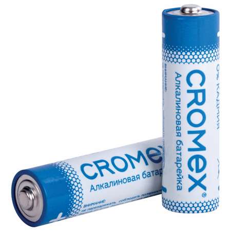 Батарейки алкалиновые CROMEX AA пальчиковые LR6 15А 40 штук