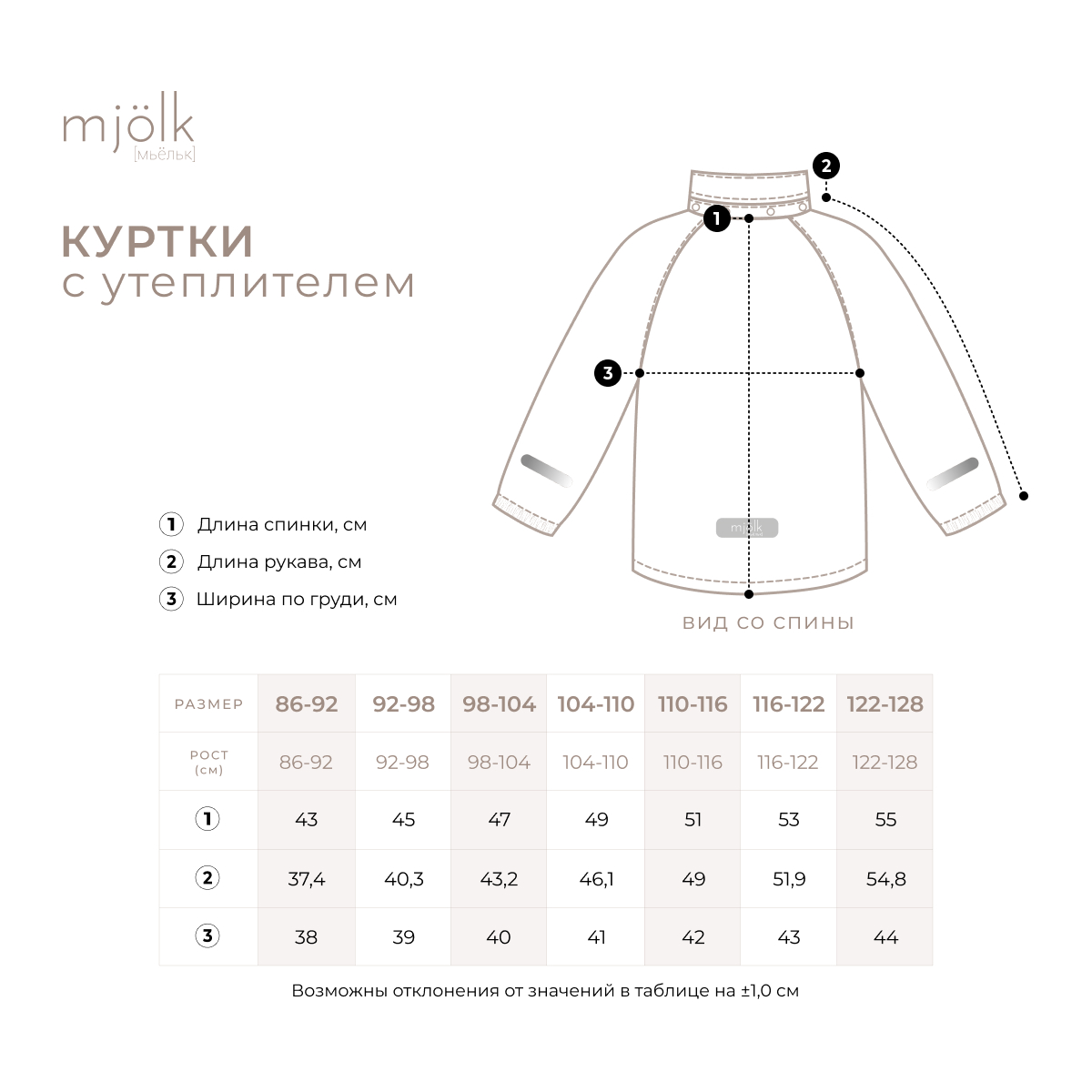 Куртка Mjolk 39208 - фото 3