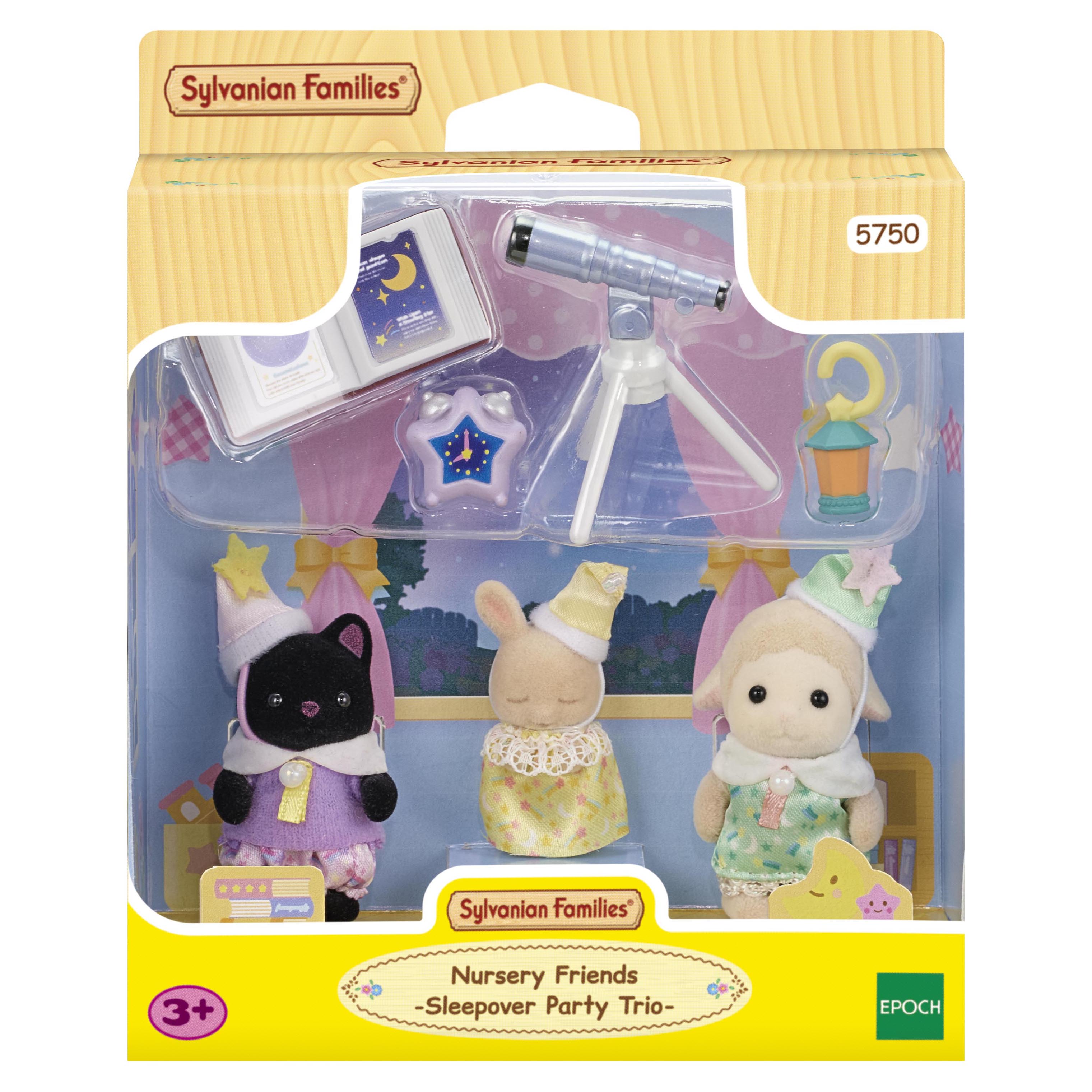 Набор Sylvanian Families Малыши-звездочеты 5750 купить по цене 1999 ₽ в  интернет-магазине Детский мир