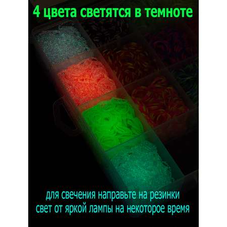 Набор для рукоделия Джик-Турбо резиночки для плетения