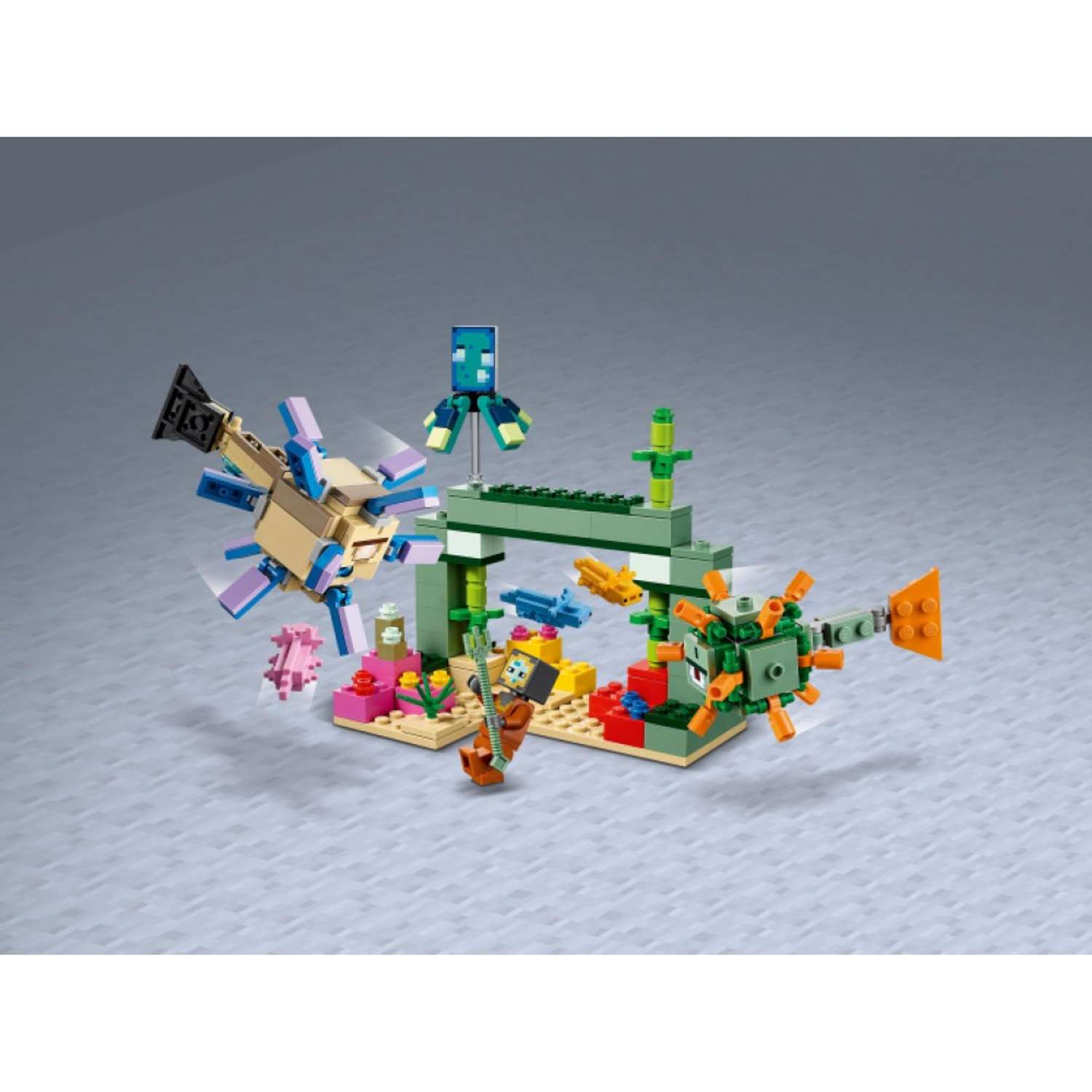 Конструктор LEGO Minecraft Битва со стражем 21180 - фото 14
