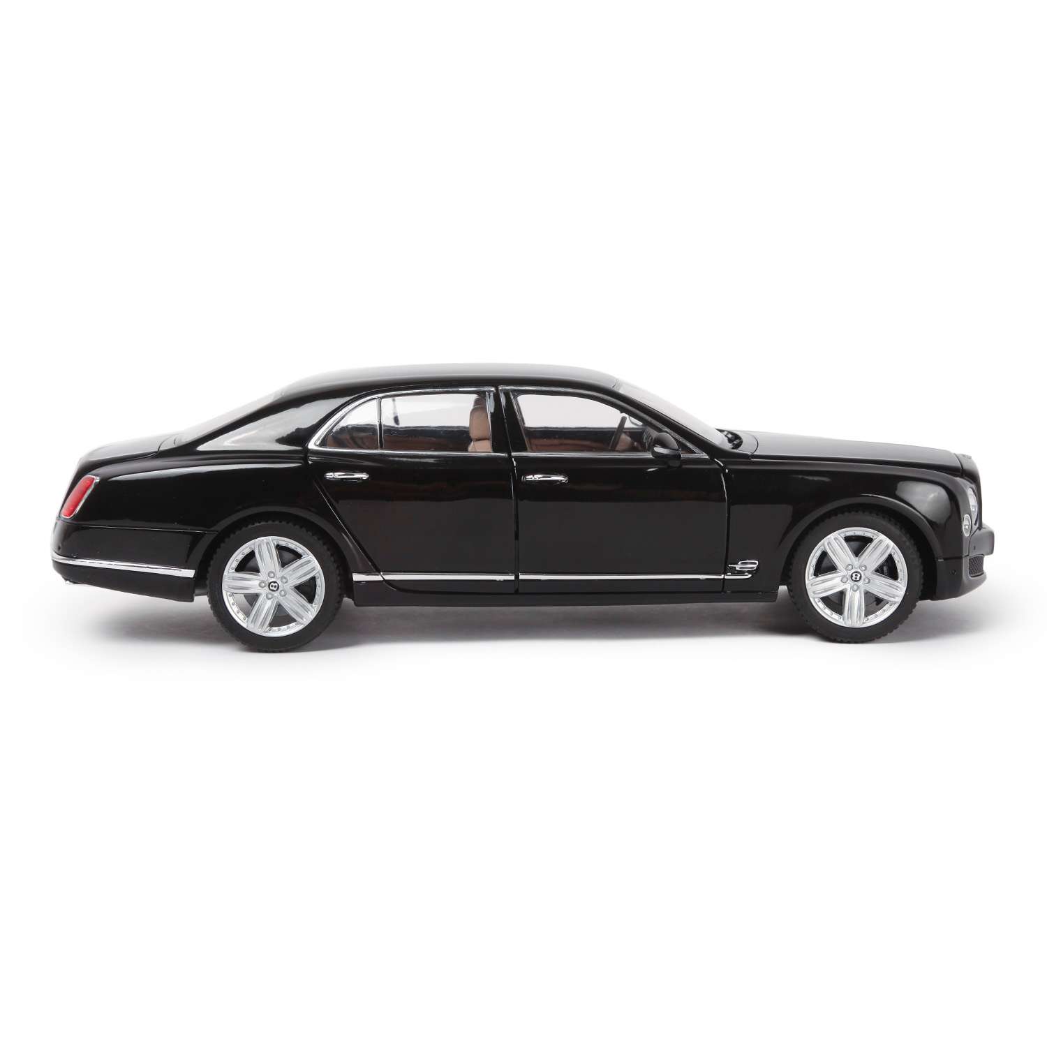 Автомобиль Rastar Bentley 1:18 без механизмов черный 43800 - фото 5