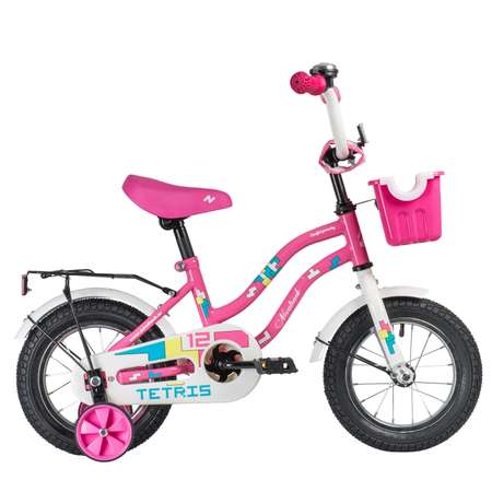 Велосипед NOVATRACK Tetris 12 розовый