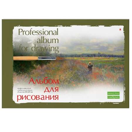 Альбом для рисования Альт Профессиональная Серия А4 290 х 205 20 листов
