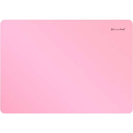 Доска для лепки SILWERHOF Pearl прямоугольная A4 розовая
