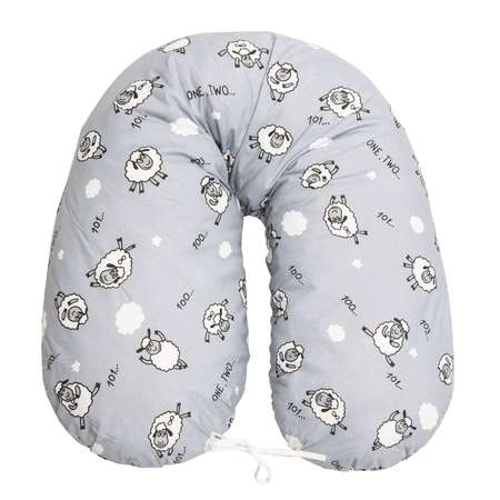 Подушка для беременных AmaroBaby Exclusive Soft Collection 170х25 см 101 Барашек