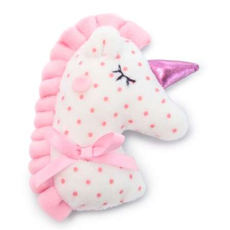 Мягкая игрушка BUDI BASA Зайка Ми с розовой подушкой - единорогом 23 см BB044