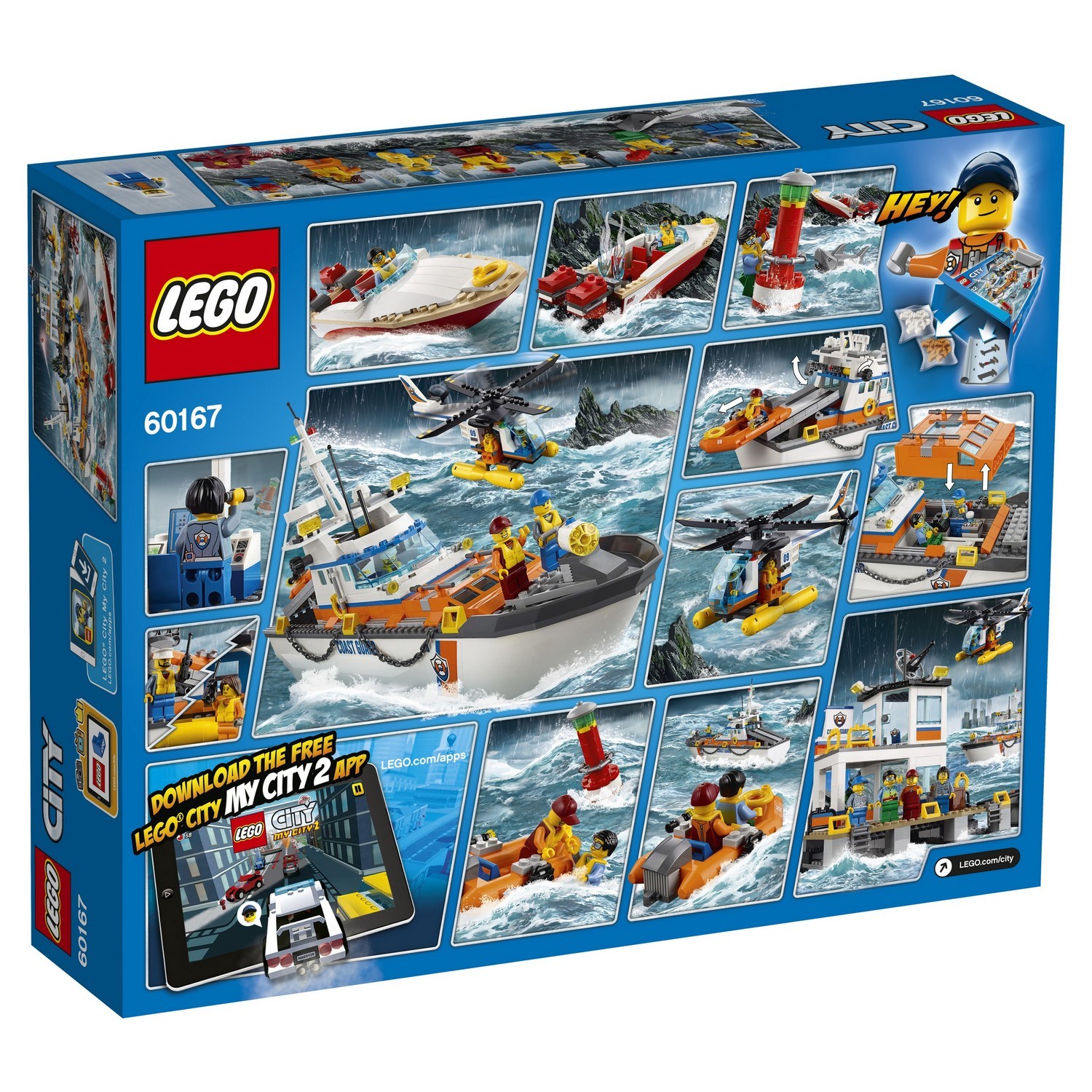 Конструктор LEGO City Coast Guard Штаб береговой охраны (60167) купить по  цене 6999 ₽ в интернет-магазине Детский мир