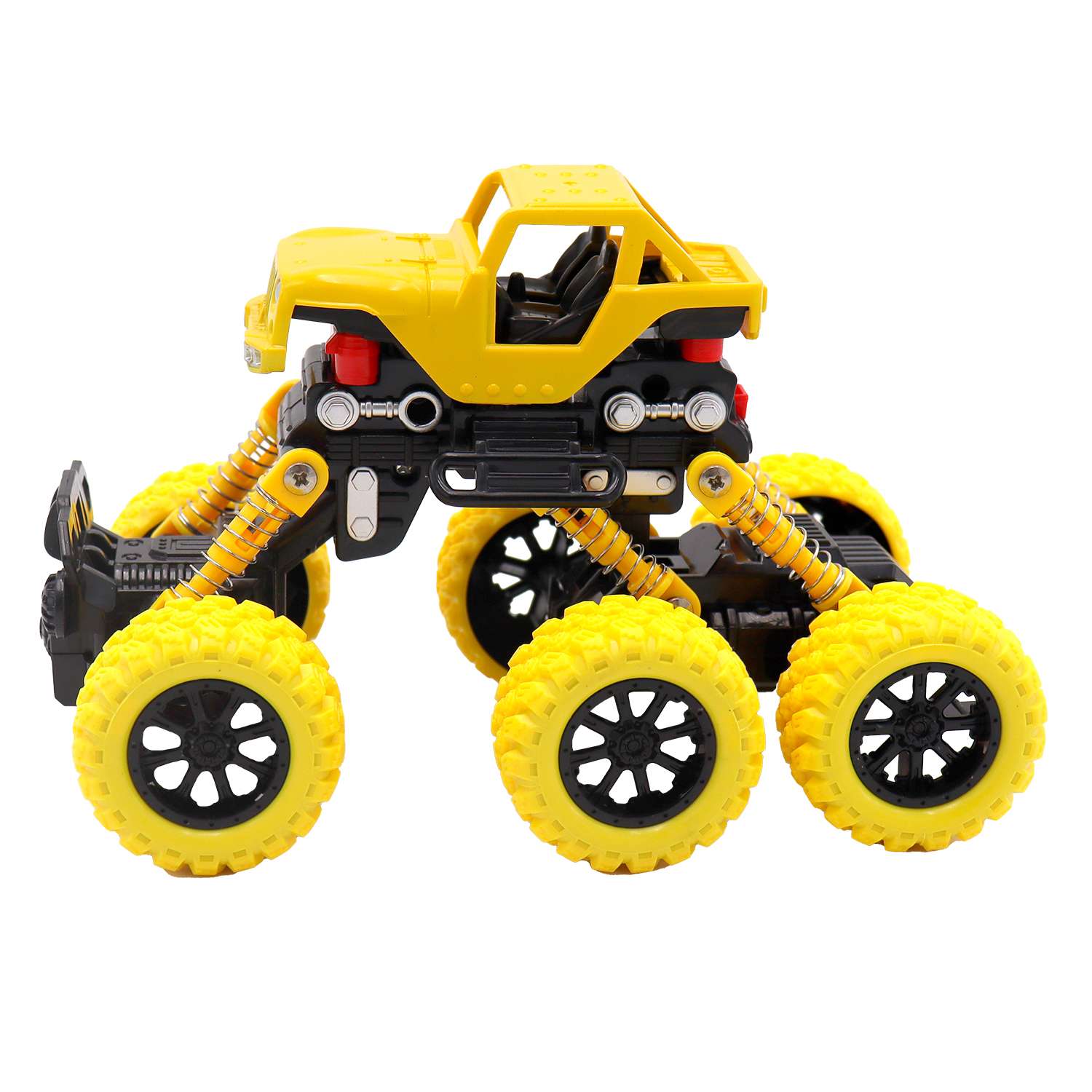 Машинка Funky Toys инерционная Внедорожник Желтая FT97940 FT97940 - фото 2