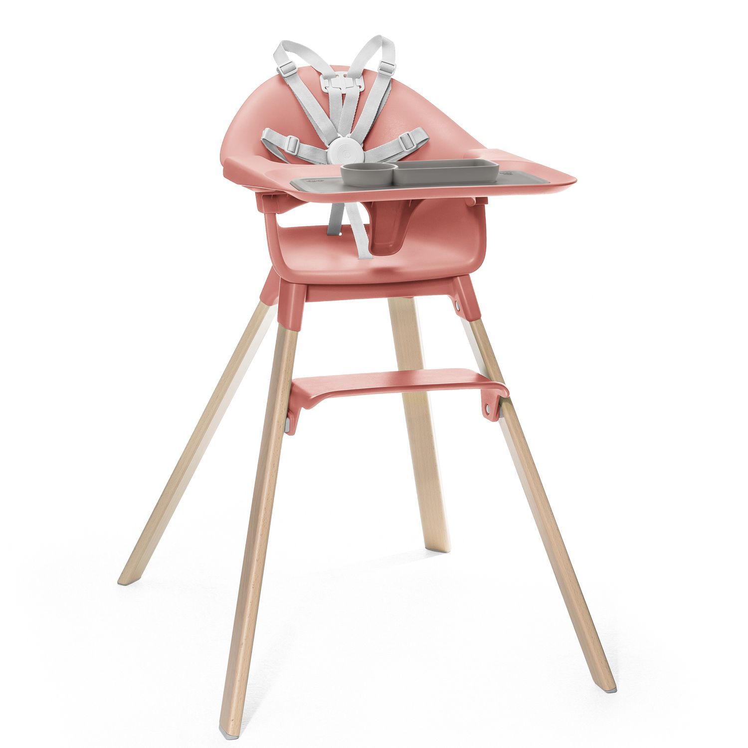 Стул для кормления Stokke Clikk Коралловый - фото 1