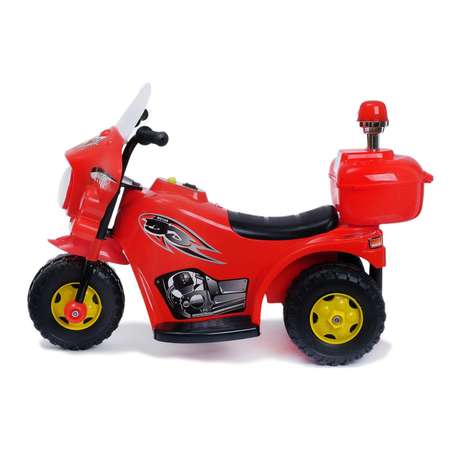 Электромотоцикл Sima-Land шерифа цвет красный