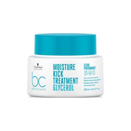 Маска Schwarzkopf Professional BONACURE MOISTURE KICK для увлажнения волос SCHWARZKOPF PROFESSIONAL 200 мл