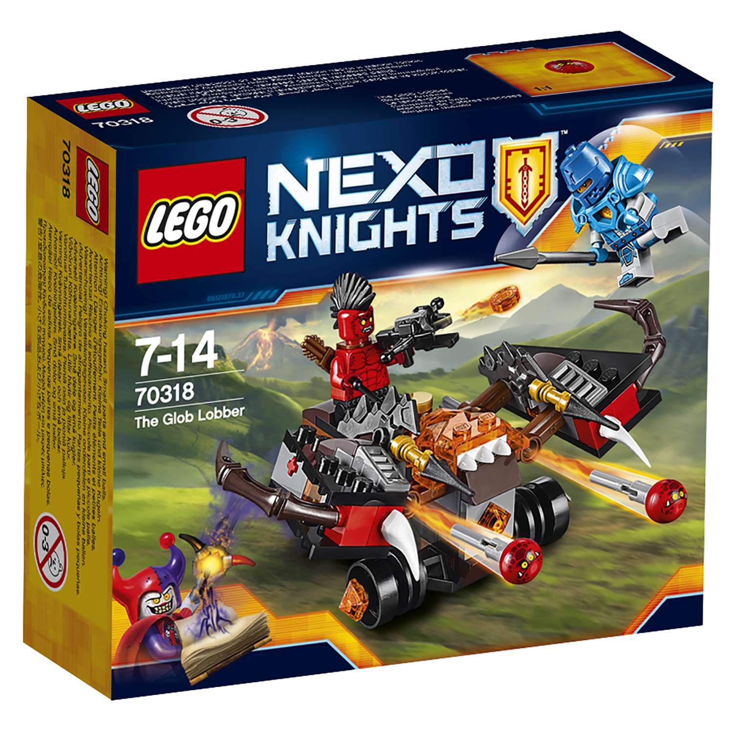 Конструктор LEGO Nexo Knights Шаровая ракета (70318) - фото 2